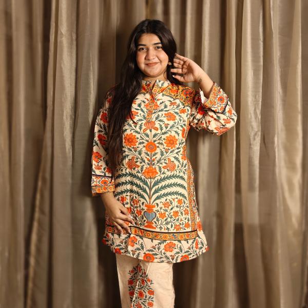 Cultural Motif Kurti Set