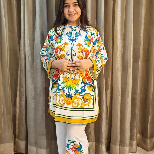 Cultural Motif Kurti Set