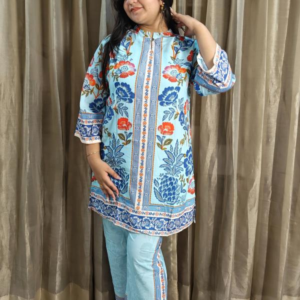 Cultural Motif Kurti Set