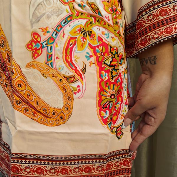 Cultural Motif Kurti Set