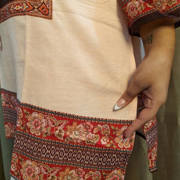 Cultural Motif Kurti Set