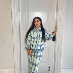 Boho Blues Cutout Co-Ord Set