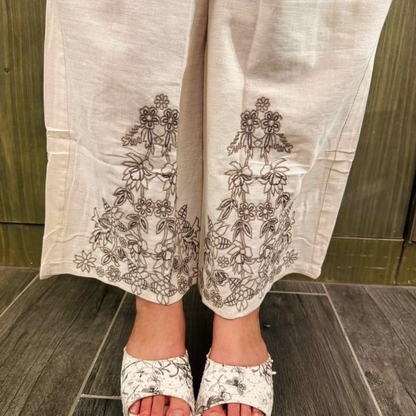 Khadi Embroided Shirt With Pant