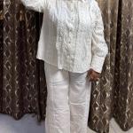 White Lace Luxe Co-Ord set