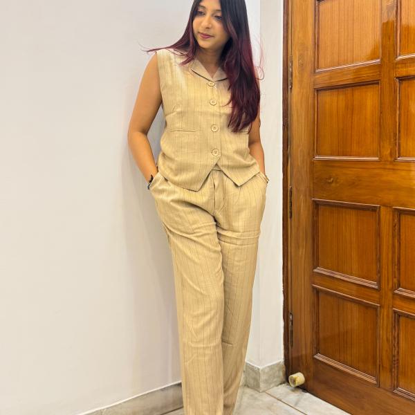 Pinstripes Power Co-Ord